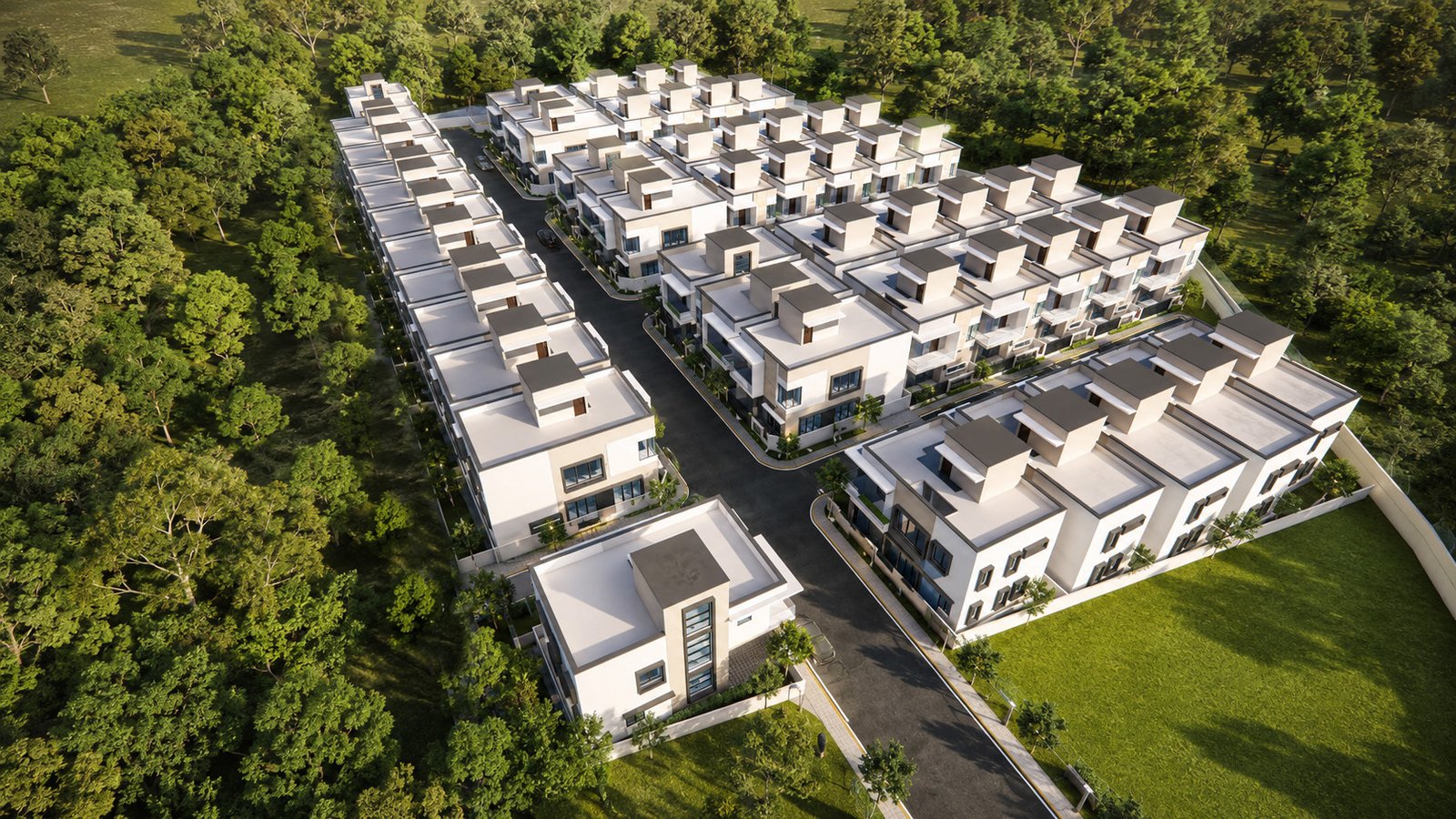 Gem Infras Amrita City aerial landscape