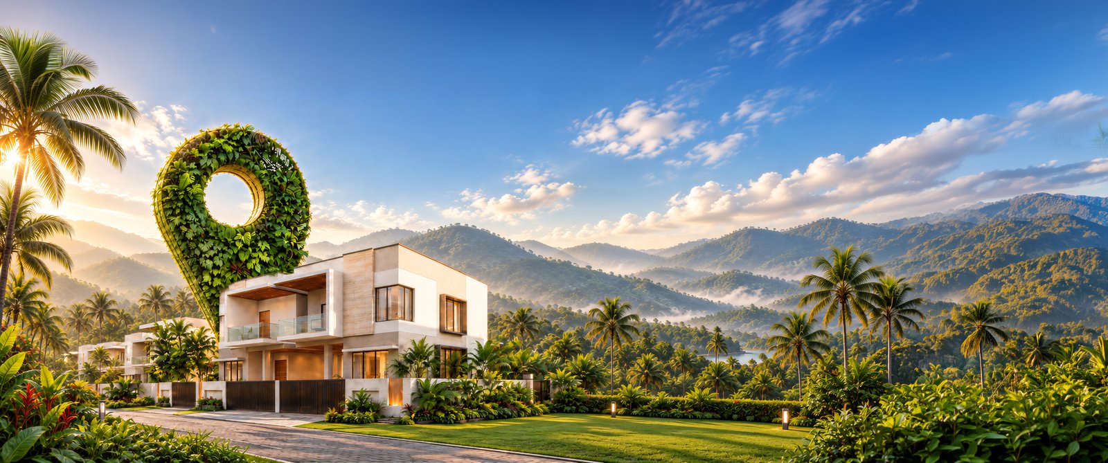 Gem Infras Amrita City Villas panoramic Western Ghats foothills