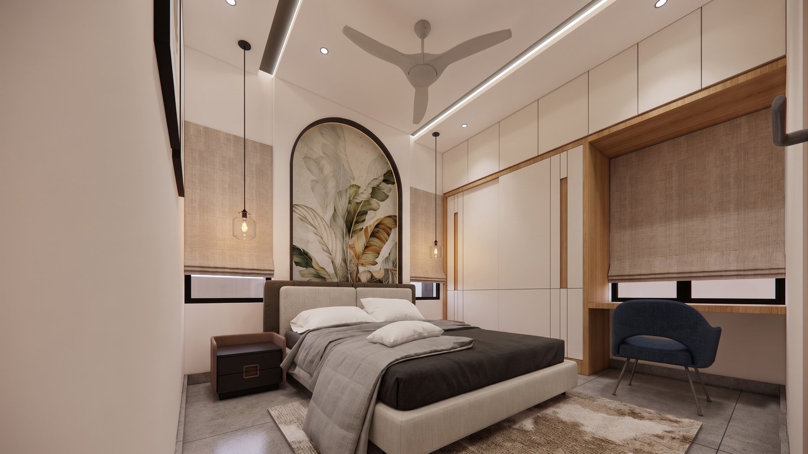 Gem Amrita City Bedroom Interior