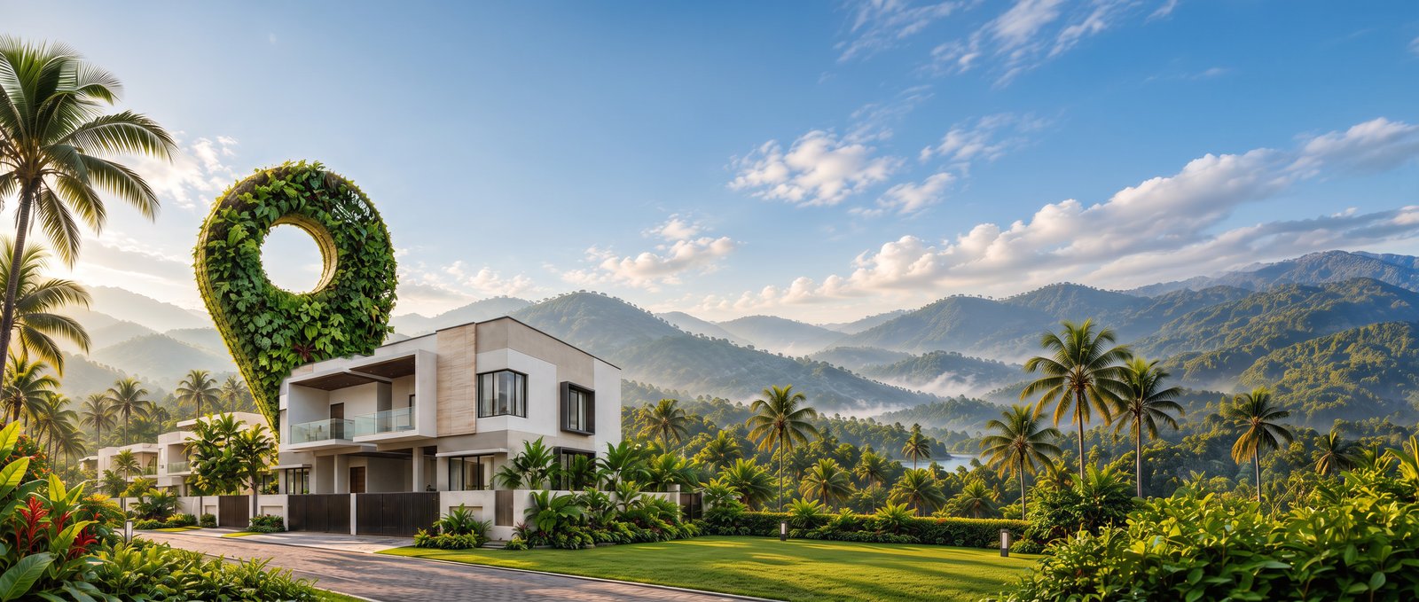Gem Amrita City villa nestled in Western Ghats greenery